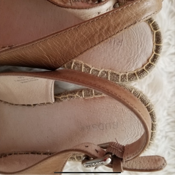 RUDSAK Peep Toe Wedges Size 40 - Picture 4 of 5